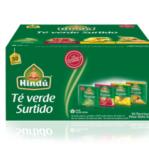 HINDU Te Verde Surtido x50unidades