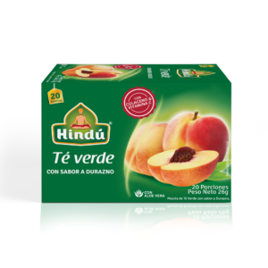 HINDU Te Verde Durazno x20unidades