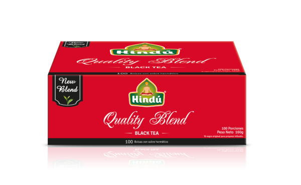 HINDU Te Negro Quality Blend x100unidades