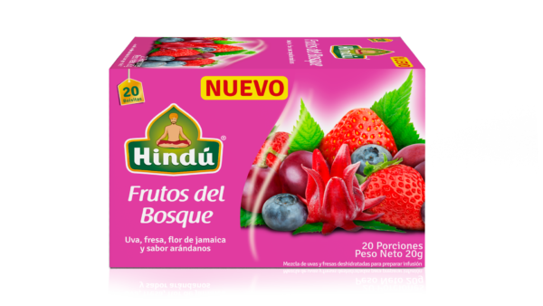 HINDU Infusion Frutal Frutos del Bosque x20