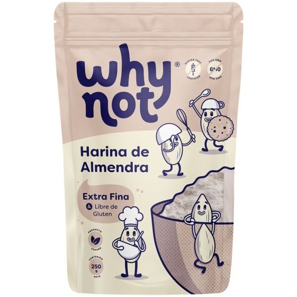 Harina de almendras libre gluten Para Nice x250g (1 pack)