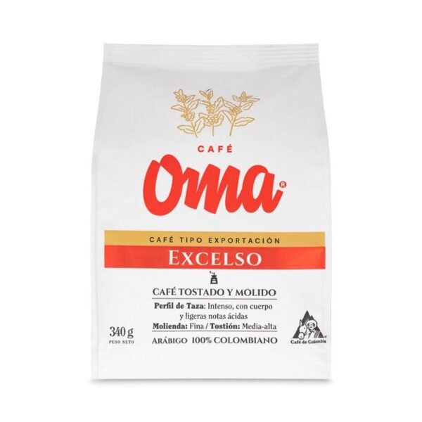 Cafe Oma Excelso Tostado Molido X340gr