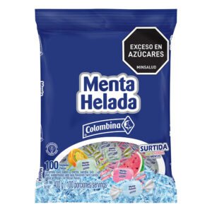 MENTA HELADA Colombina sabores surtidos x 100un - 400gr