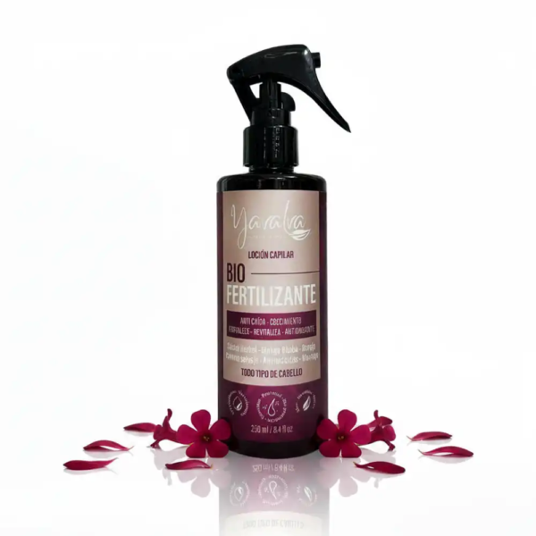 Yavalva Locion Anti Caida Bio Fertilizante x 250 ml para Todo Tipo de Cabello