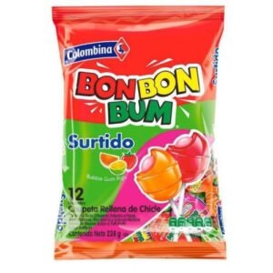 BonBonBum Surtido Colombina 12 Unidades Snack