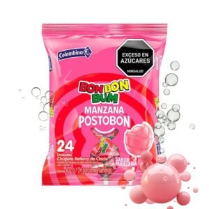 BonBonBum Manzana Postobon x 24unid - 432g Snack