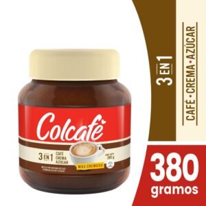 Colcafe 3 en 1 Cafe Crema y Azucar x380gr