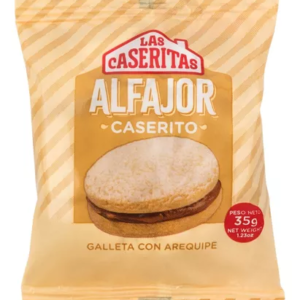 LAS CASERITAS ALFAJOR CASERO x35G