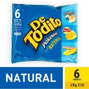 Detodito Natural 6 Paquetes 270gr Snack