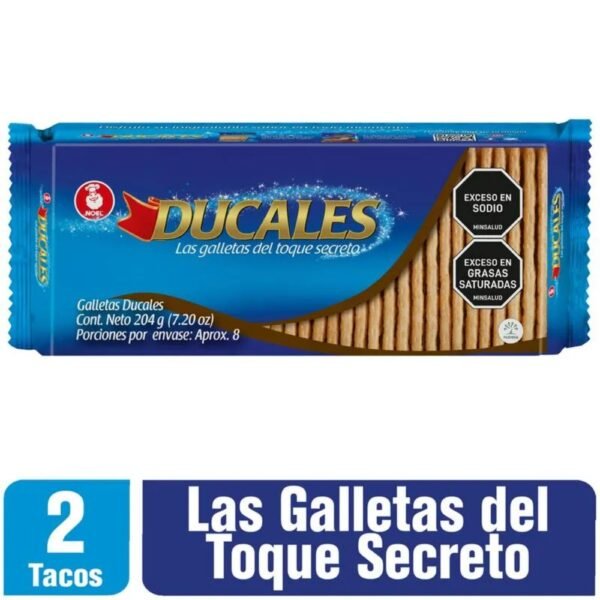 Galletas Ducales 2 tacos x 204gr