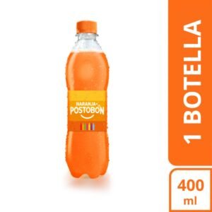 Postobon Gaseosa Naranja Botella x400ml