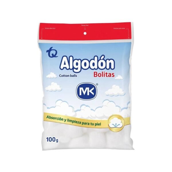 MK Algodon en Bolitas 100gr