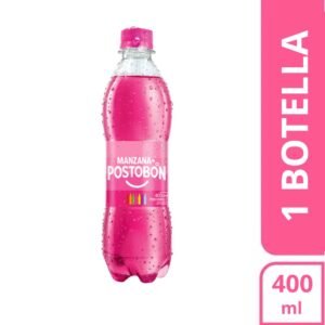 Postobon Gaseosa Manzana Botella x400ml