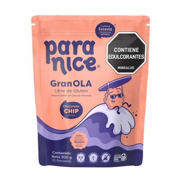 Granola de Chocolate Chip Cookie Para Nice X 300G (1 pack)