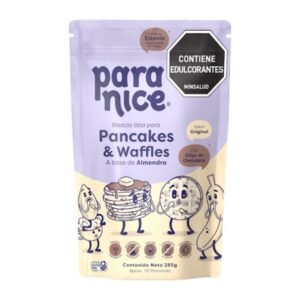 Mezcla de pancakes waffles base de almendra con chips de chocolate Para Nice x285g (1 pack)