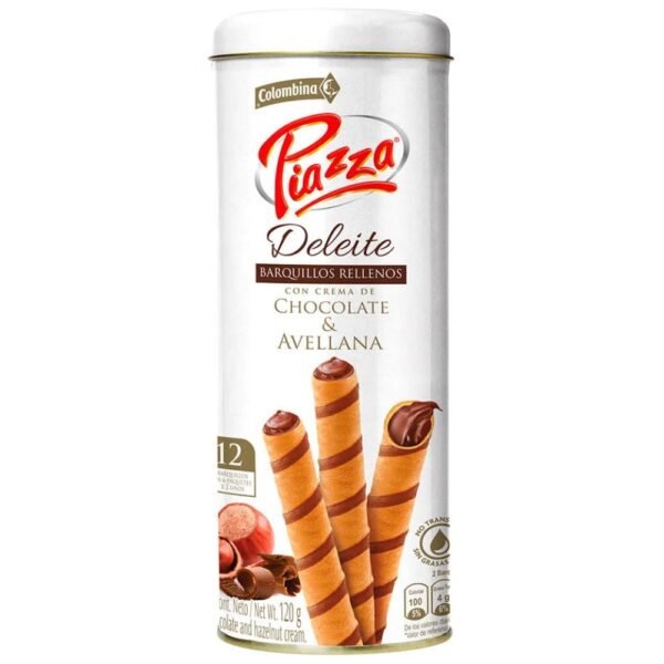 Piazza Deleite Colombina x 12 barquillos x 120gr