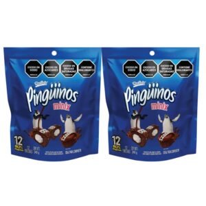 Marinela Pinguinos Minix 240gr - 12 unid (2 pack) Snack