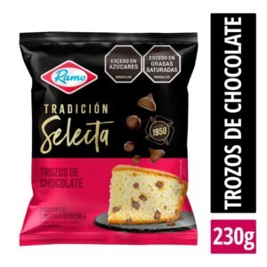 Ponque Ramo de Trozos de Chocolate x 230 gr