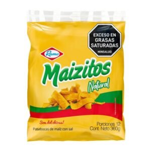 Maizitos Naturales Ramo - 360gr 12 pack snack