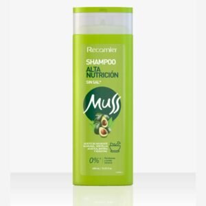 Muss Shampoo Alta Nutrición 400ml