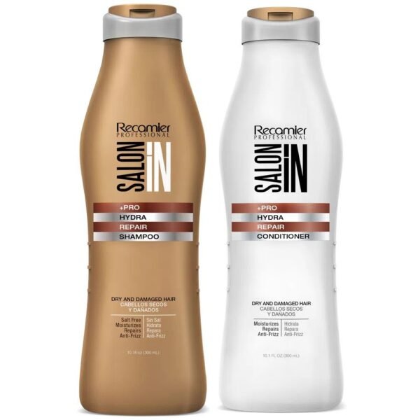Recamier Salon In Shampoo 300ml y Acondicionador Hydra Repair 300ml (2 pack)