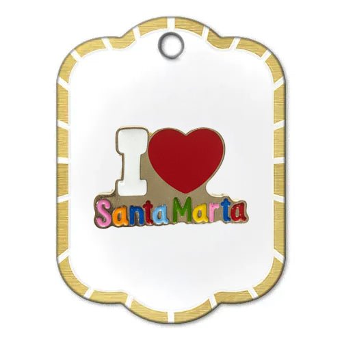 Pin metalico i love santa marta PH-20