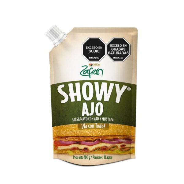 Zafran Salsa Showy Ajo x200gr