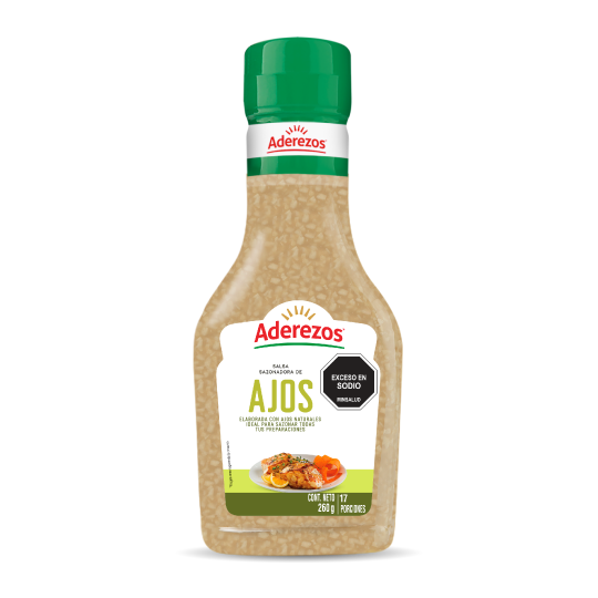 Aderezos Salsa de Sazonadora de Ajos 260gr