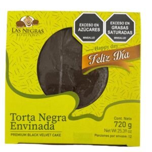 Torta Negra envinada x 720 gr (Grande)