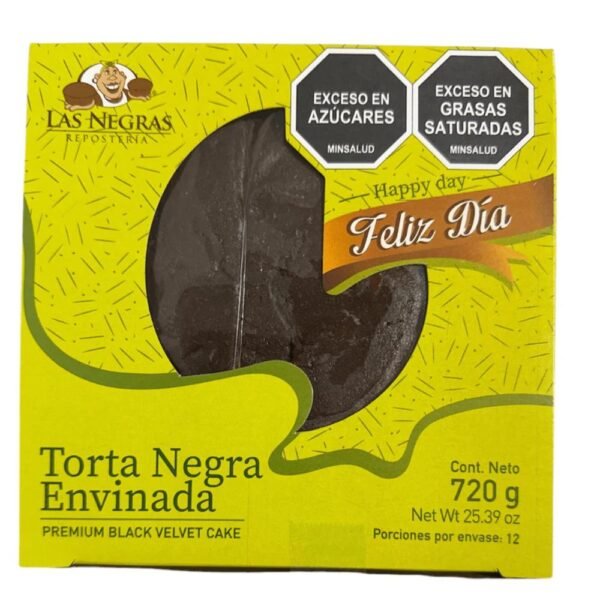 Torta Negra envinada x 720 gr (Grande)