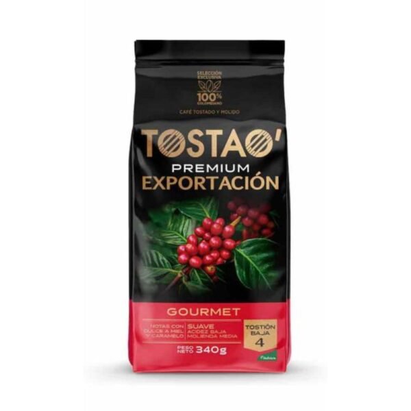 TOSTAO Cafe Premium Exportación Gourmet X 340gr