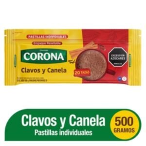 Chocolate Clavos y Canela Corona 450 gr