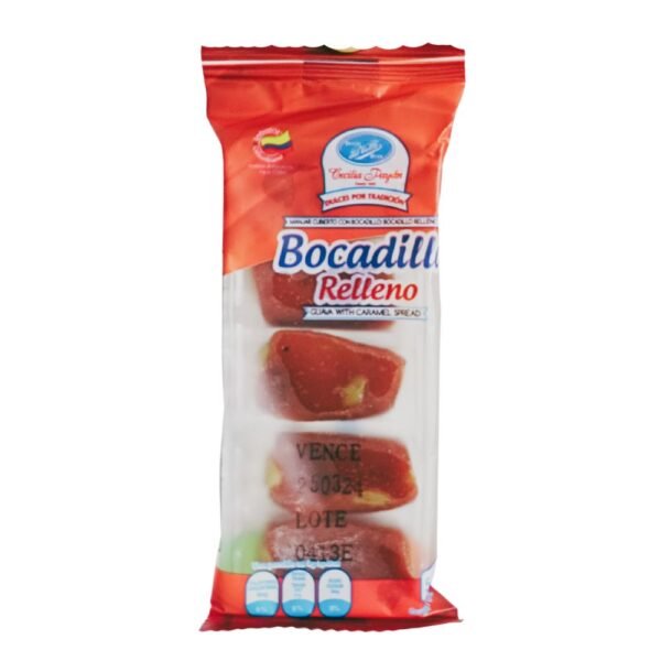 Bocadillo rellenos de arequipe x 5 Dulce del valle Snack