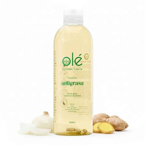 Ole Capilar Shampoo antigrasa cebolla & jengibre 500ml