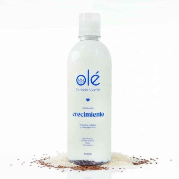 Ole Capilar Shampo revitalizante de arroz y linaza 500ml