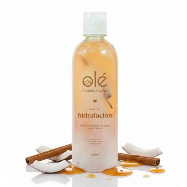 Ole Capilar Shampoo De Coco, Canela y Miel 500ml