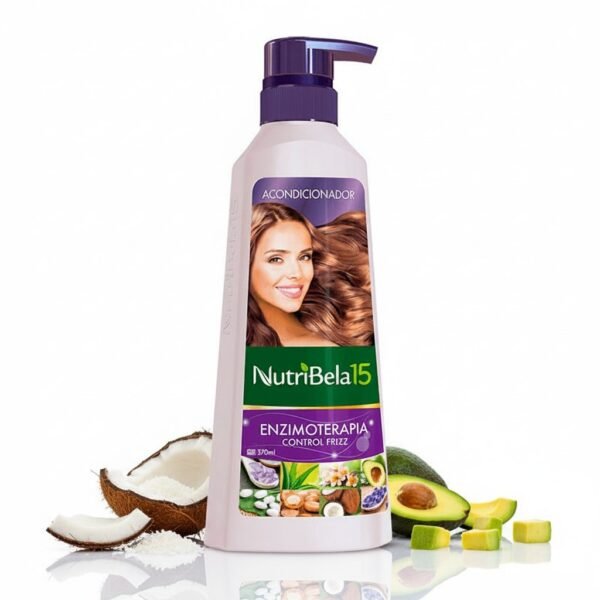 Nutribela Acondicionador Enzimoterapia Control Frizz 370 ml