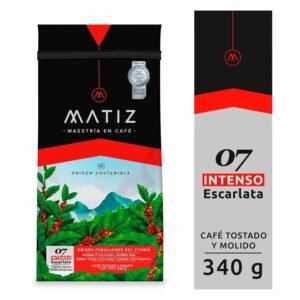 Cafe Matiz Molido y Tostado Intenso Escarlata 340gr