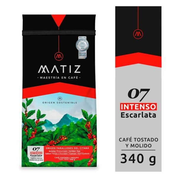 Cafe Matiz Molido y Tostado Intenso Escarlata 340gr