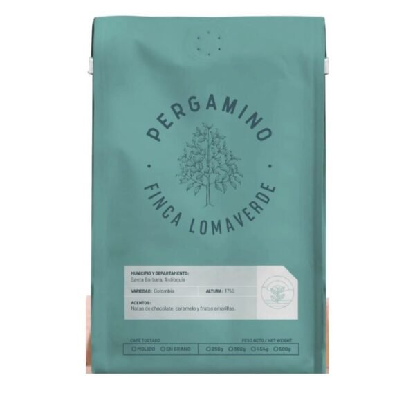 Cafe Pergamino Loma Verde en grano