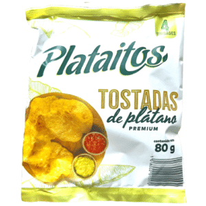 Tostadas de Platano Plataitos 80gr