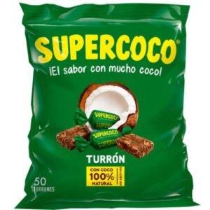 Turron Supercoco - 250g x 50 unid Snack