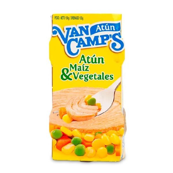 ATUN VANCAMPS VEGETALES 2unidades x150G