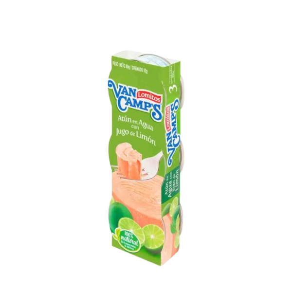 ATUN VANCAMPS 3U 80G LIMON