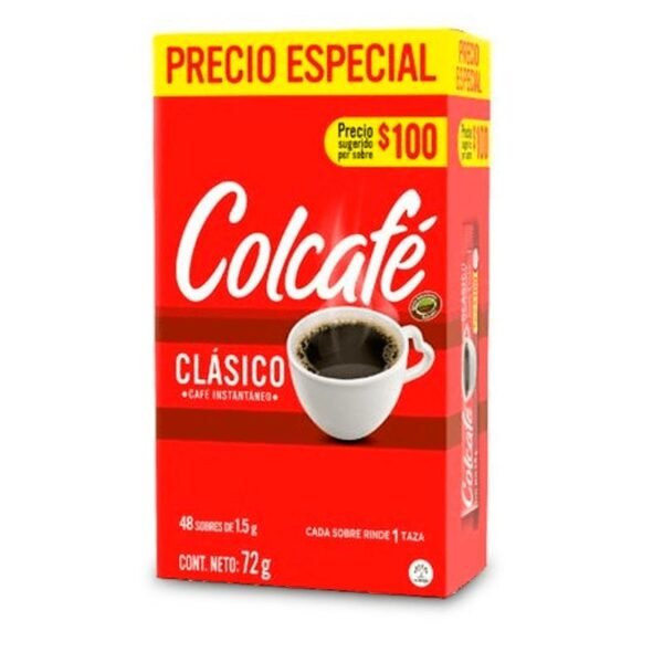 Colcafe cafe clasico x48uni x1.5gr c/u