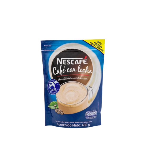 Nescafe cafe con leche soluble x450gr