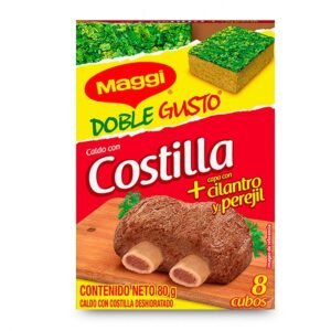 CALDO MAGGI DOBLE GUSTO COSTILLA x8unidades