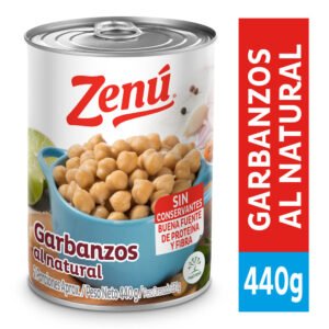 GARBANZOS AL NATURAL 440G ZENU