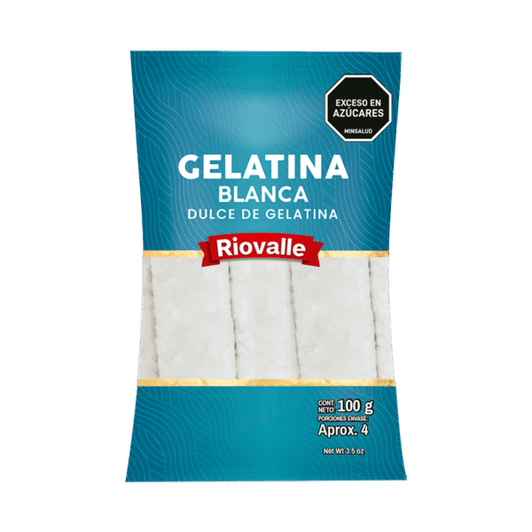 RIOVALLE GELATINA DE PATA BLANCA  8unidades x100G