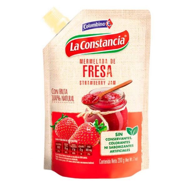 LA CONSTANCIA MERMELADA SABOR FRESA x200G